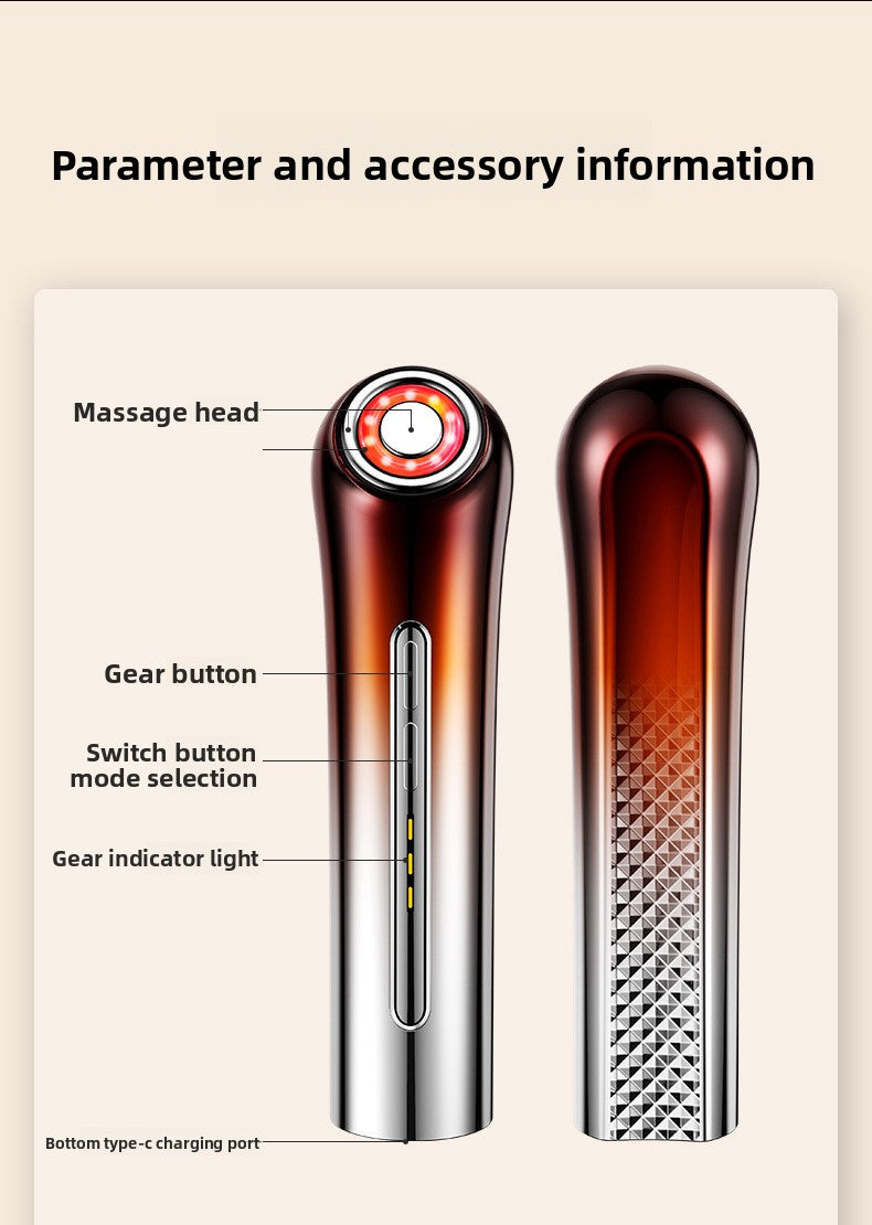 LED Facial Massager Wand – Lifting, Firming & Soothing Skin Device