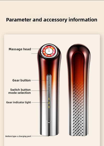 LED Facial Massager Wand – Lifting, Firming & Soothing Skin Device