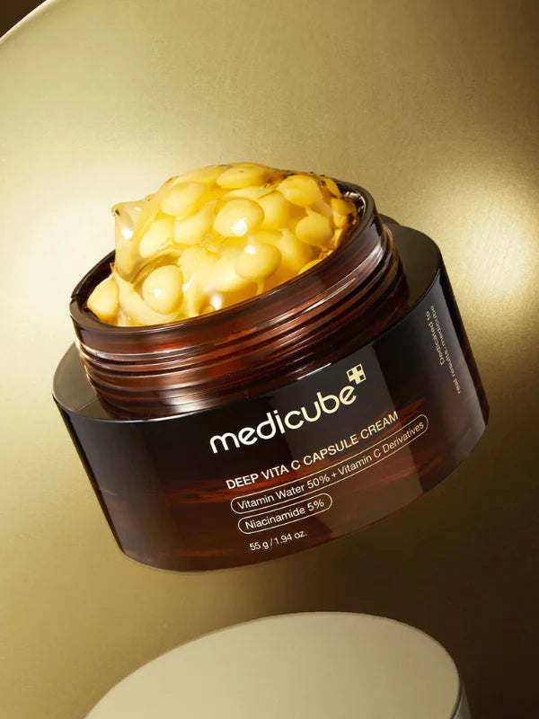 Medicube Deep Vita C Capsule Cream 55g – Brightening Dark Spot Moisturizer
