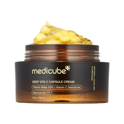 Medicube Deep Vita C Capsule Cream 55g – Brightening Dark Spot Moisturizer