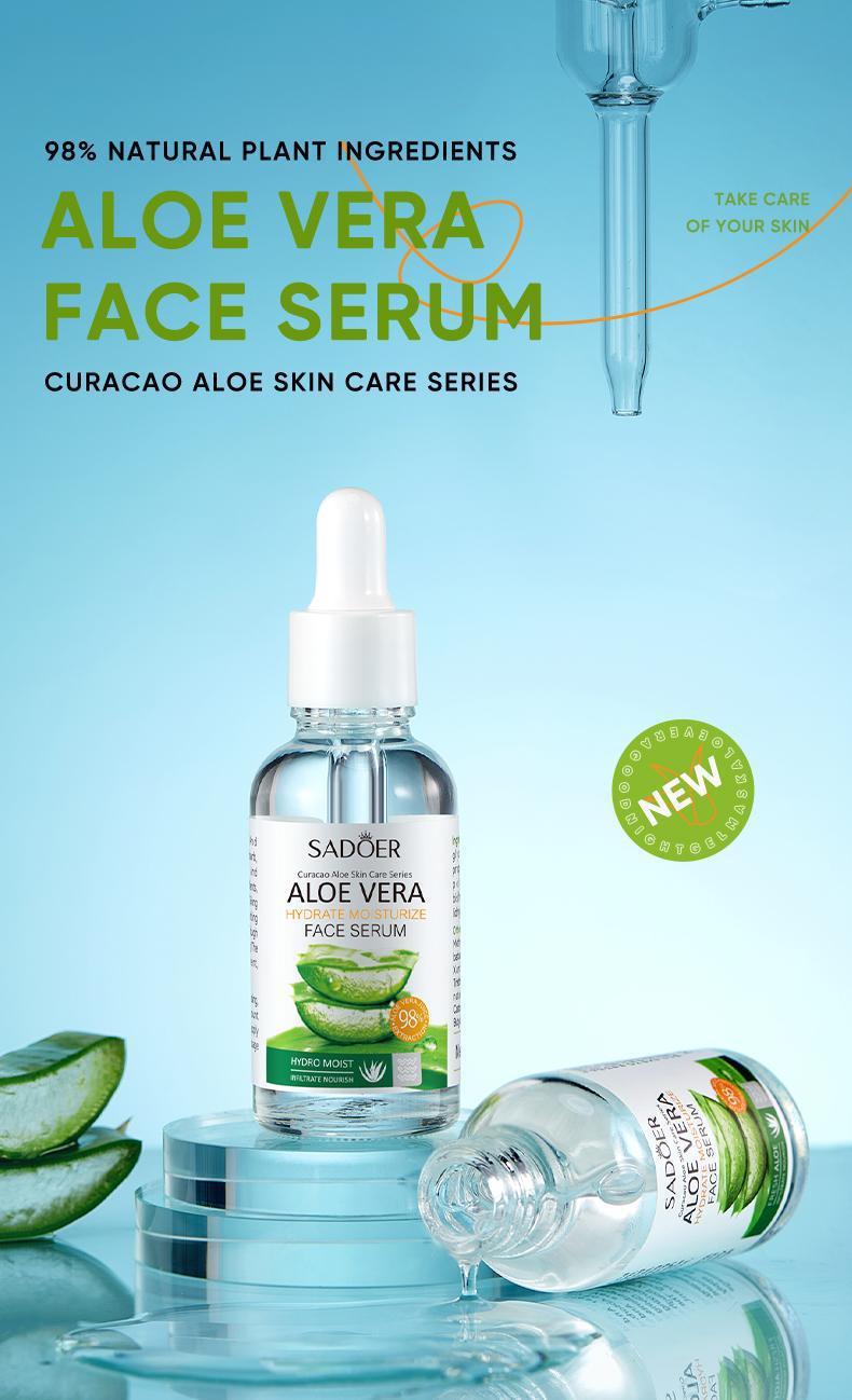 Sadoer Multi‑Active Face Essence Set 8 × 30ml – Brightening, Hydrating & Anti‑Aging