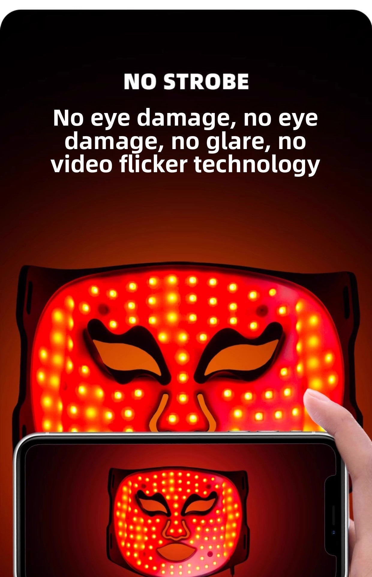 Photon LED Skin Rejuvenation Mask – Red & Blue Light Therapy Device