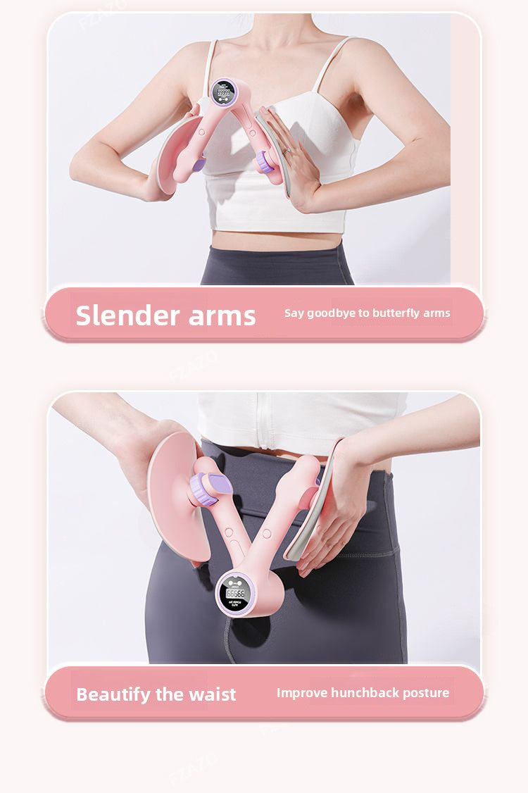 Pelvic Trainer & Leg Clamp – Kegel Exerciser with Digital Counter & 360° Rotatio