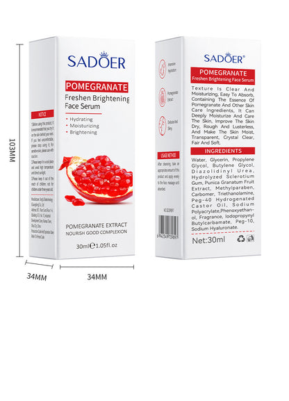 Sadoer Multi‑Active Face Essence Set 8 × 30ml – Brightening, Hydrating & Anti‑Aging