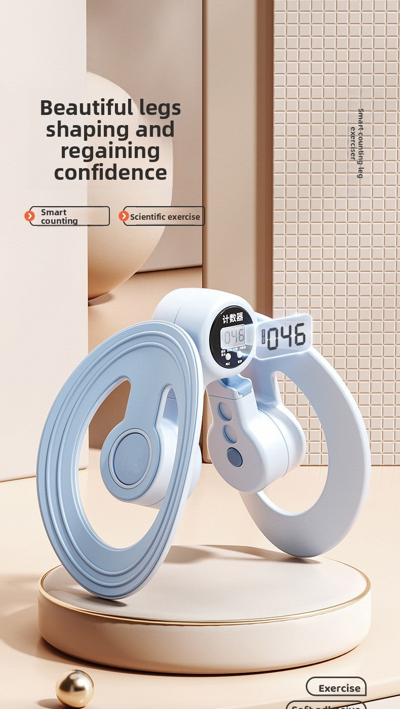 Leg Trainer for Pelvic & Thigh Exercise – Star Ring Counting Kegel & Inner Thigh Toner