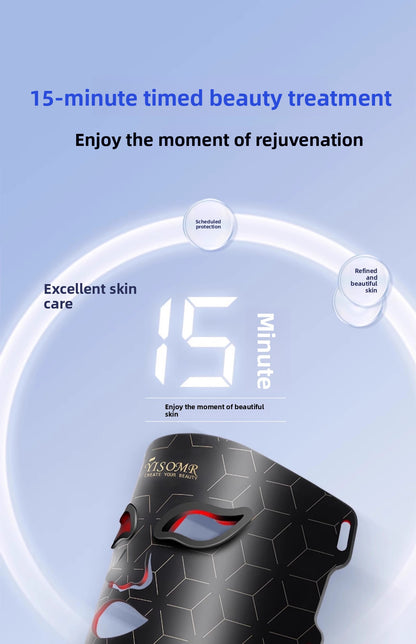 Photon LED Skin Rejuvenation Mask – Red & Blue Light Therapy Device