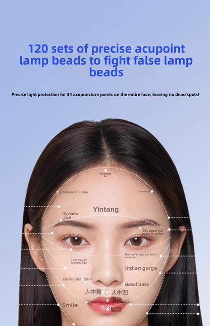 Photon LED Skin Rejuvenation Mask – Red & Blue Light Therapy Device