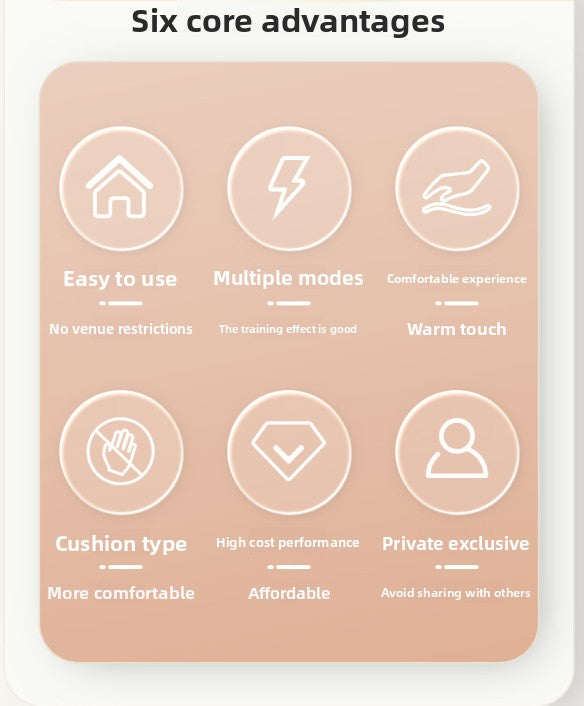 Rechargeable Pelvic Trainer Device – Kegel Exerciser for Postpartum Recovery & Bladder Control