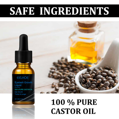 Castor Oil Eyelash Mascara – Nourishing Lash Care & Natural Curl 10ml