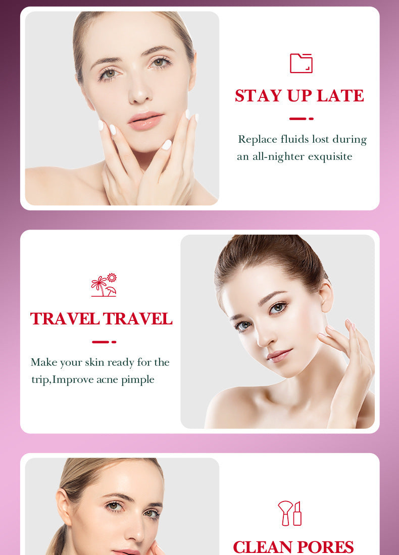 Sadoer Multi‑Active Face Essence Set 8 × 30ml – Brightening, Hydrating & Anti‑Aging