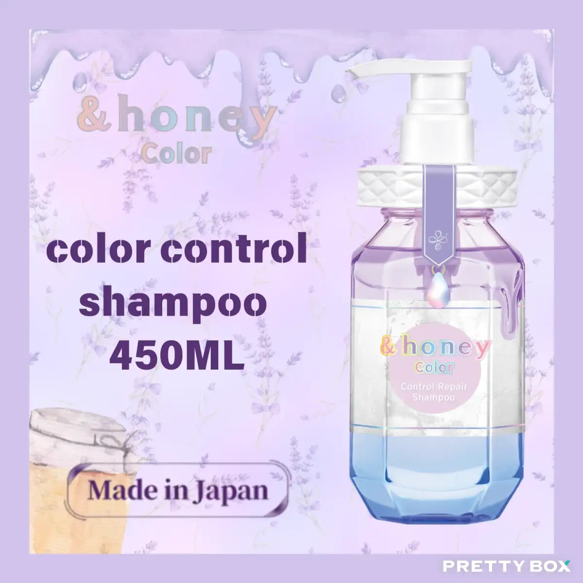 &honey Japanese Honey Shampoo & Treatment – Deep Moist & Color Care (440–445 ml)