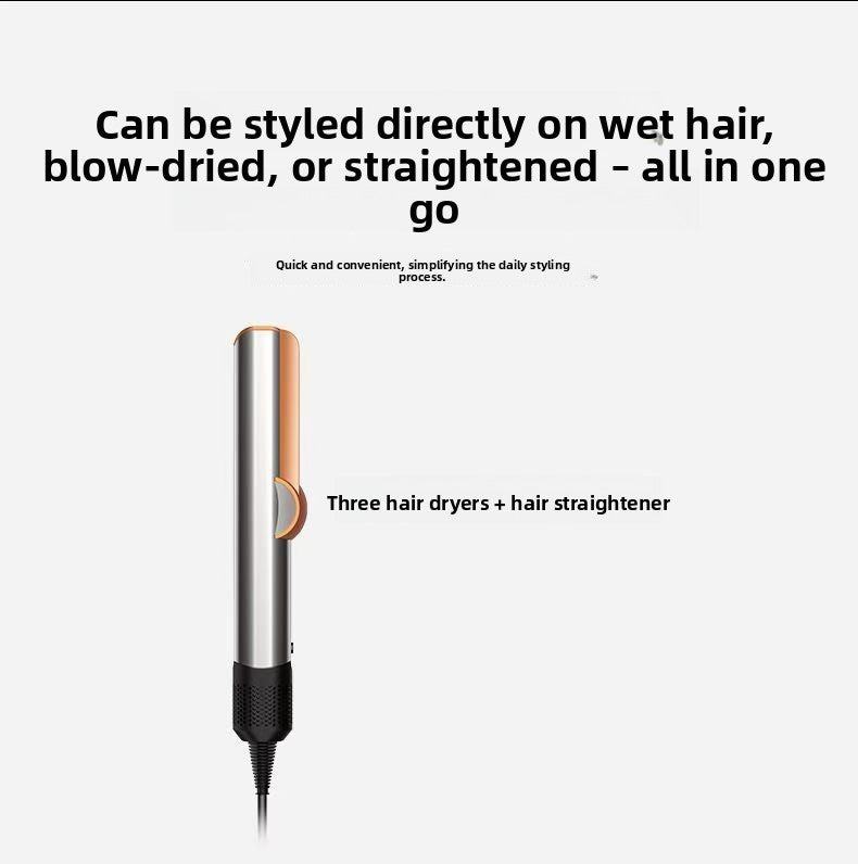 2-in-1 Hair Dryer & Straightener – Brushless Motor Styling Tool