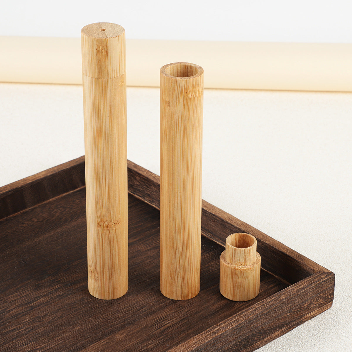Bamboo Standing Toothbrush – Natural Bristle Eco-Friendly Adult Toothbrush