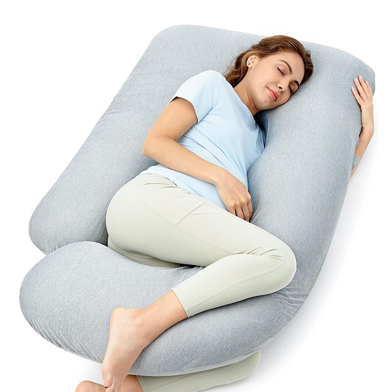Ergonomic Pregnancy Maternity Pillow – Full Body Side Sleeper Support