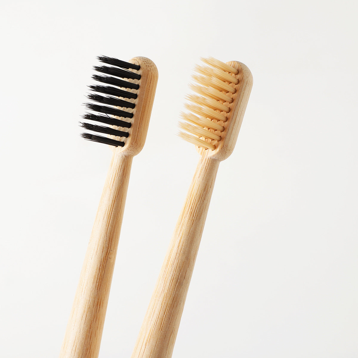 Bamboo Standing Toothbrush – Natural Bristle Eco-Friendly Adult Toothbrush