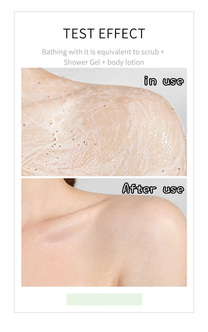 Meidian Sea Salt Body Scrub – Exfoliating Fruity Body Polish (300 g)
