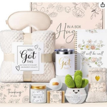 “Not a Day Over Fabulous” Spa & Birthday Gift Box – Candle, Mug, Blanket & Self‑Care Set