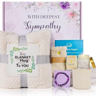 “Not a Day Over Fabulous” Spa & Birthday Gift Box – Candle, Mug, Blanket & Self‑Care Set