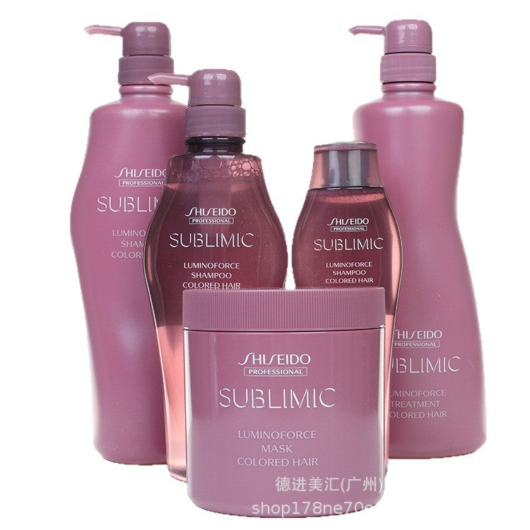 Shiseido Sublimic Luminoforce Set – Color Care Shampoo, Treatment & Hair Mask