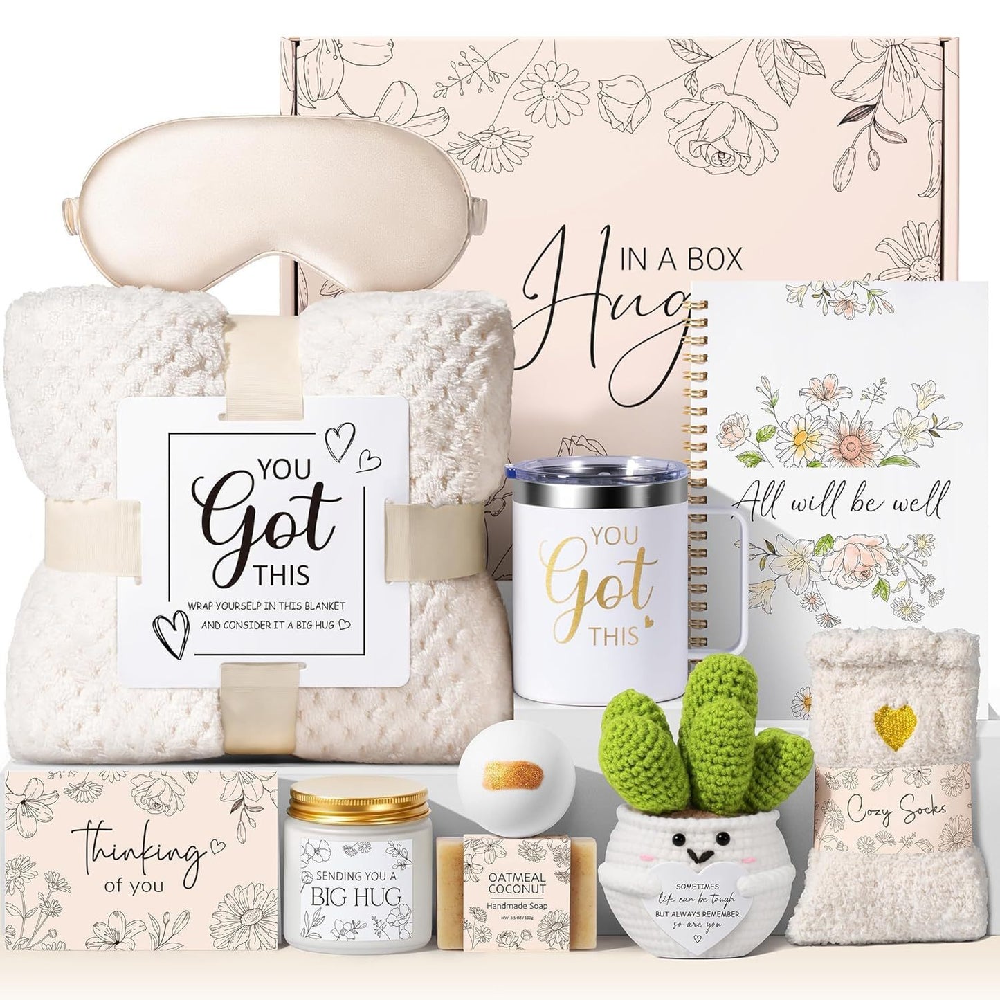 “Not a Day Over Fabulous” Spa & Birthday Gift Box – Candle, Mug, Blanket & Self‑Care Set