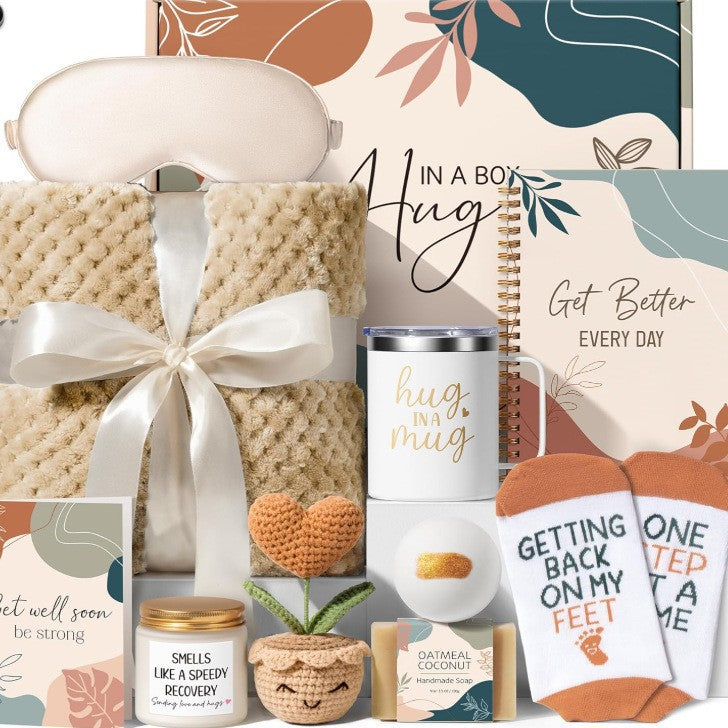“Not a Day Over Fabulous” Spa & Birthday Gift Box – Candle, Mug, Blanket & Self‑Care Set