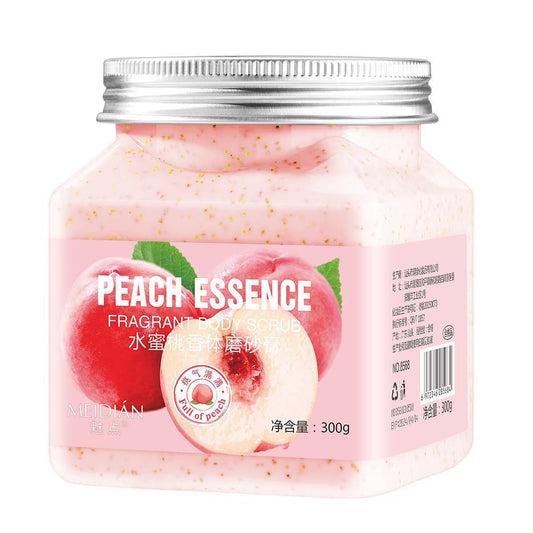 Meidian Sea Salt Body Scrub – Exfoliating Fruity Body Polish (300 g)