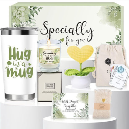 “Not a Day Over Fabulous” Spa & Birthday Gift Box – Candle, Mug, Blanket & Self‑Care Set