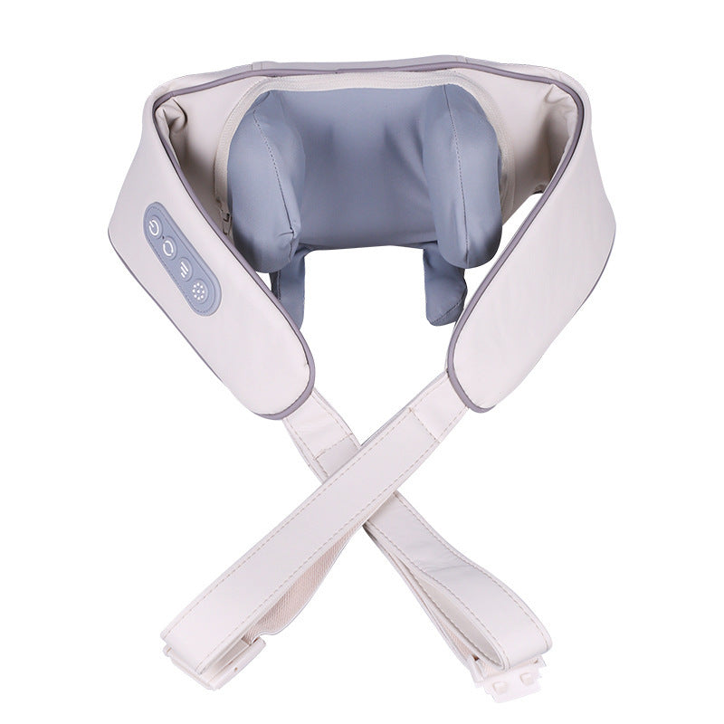 Rechargeable Heating Neck Massager – Kneading Shoulder & Cervical Relief