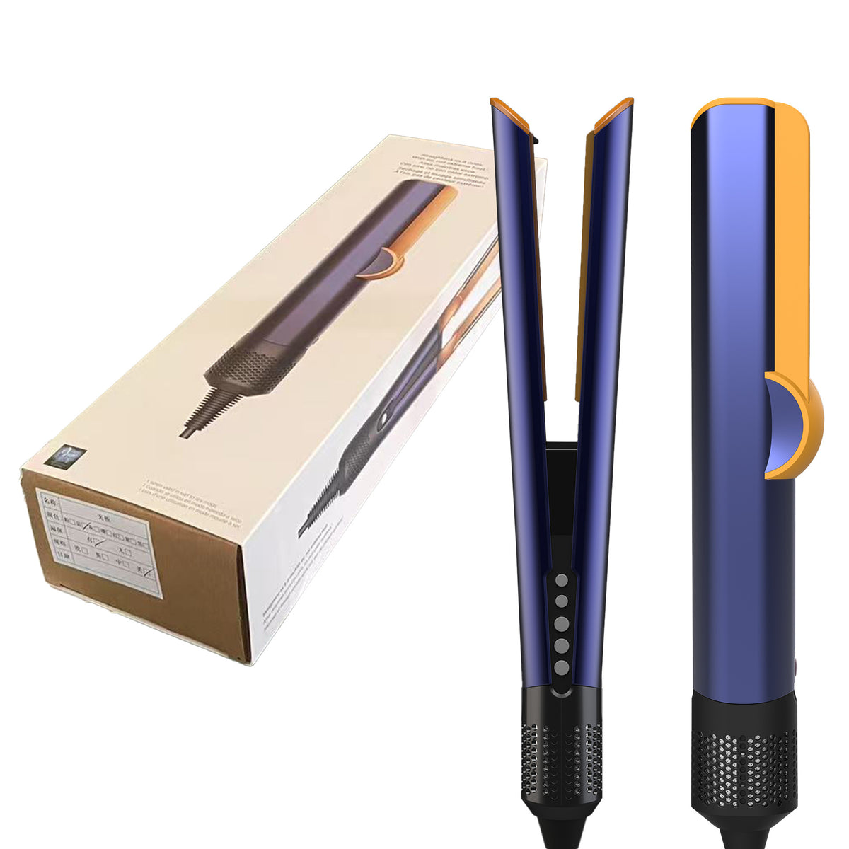 2-in-1 Hair Dryer & Straightener – Brushless Motor Styling Tool, view 22