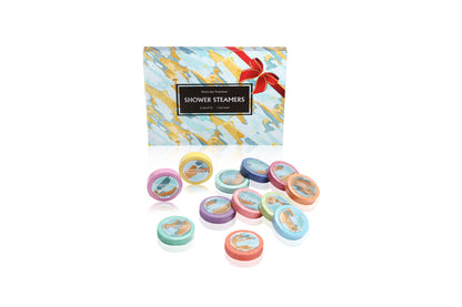 Essential Oil Explosion Bath Salt Balls – 12-Piece Gift Set & Shower Steamers (Multiple Variants)