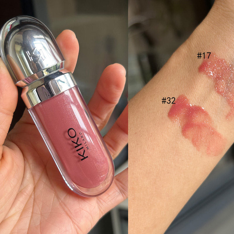KIKO 3D Mirror Lip Gloss – Italian High-Shine Lip Glaze