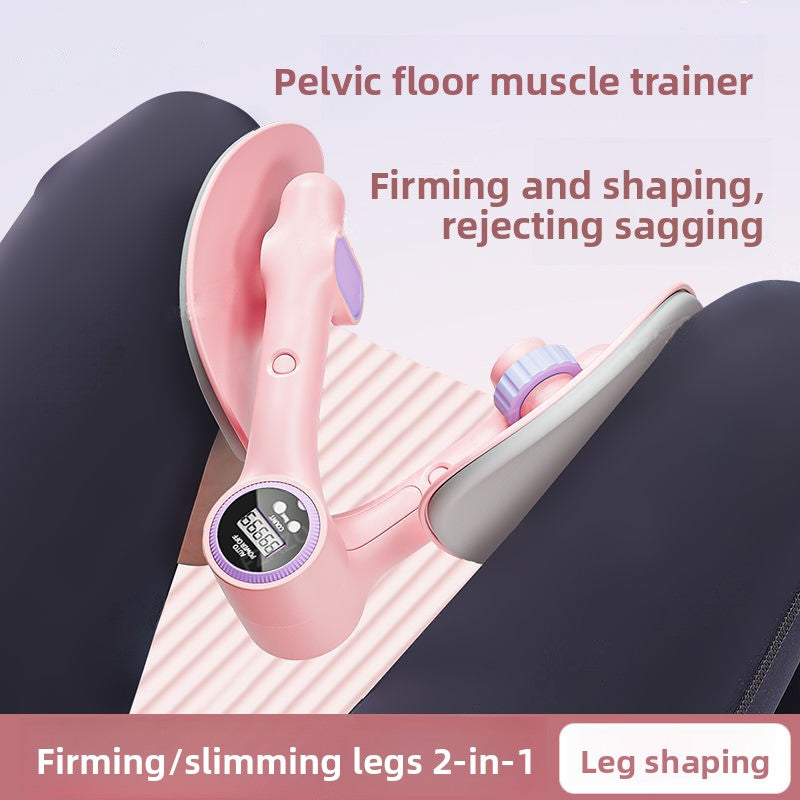Pelvic Trainer & Leg Clamp – Kegel Exerciser with Digital Counter & 360° Rotatio