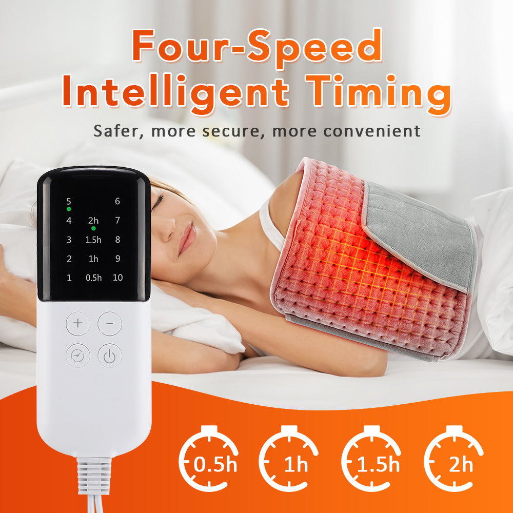 Multi-Function Electric Heating Pad & Waist Belt – 10 Heat Levels
