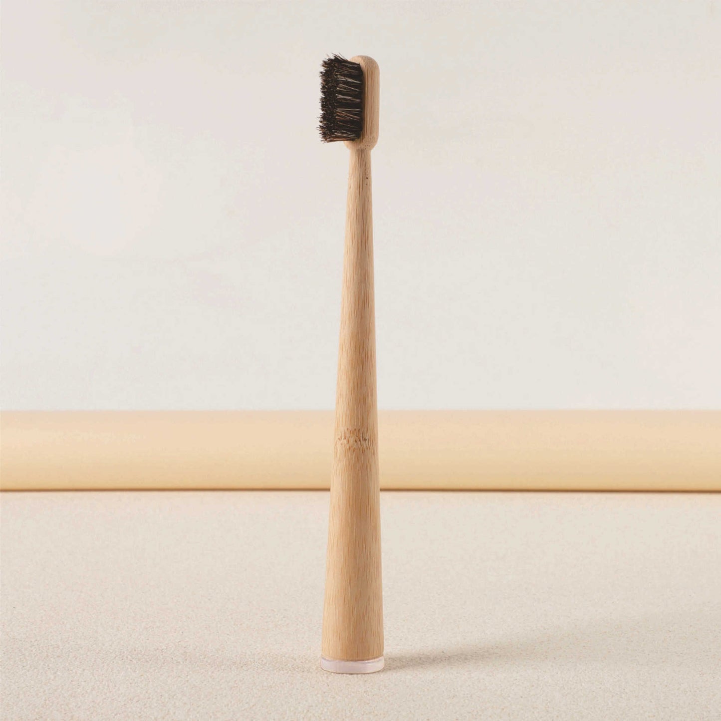 Bamboo Standing Toothbrush – Natural Bristle Eco-Friendly Adult Toothbrush