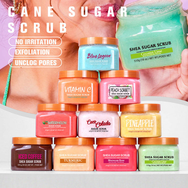 Natural Sugar Body Scrub – Fruit & Botanical Variants