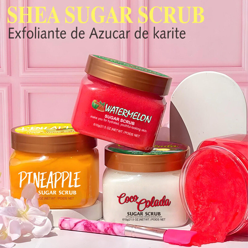 Natural Sugar Body Scrub – Fruit & Botanical Variants