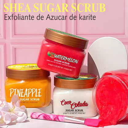 Natural Sugar Body Scrub – Fruit & Botanical Variants