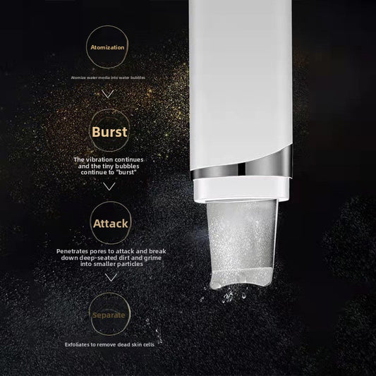 Ultrasonic Blackhead Remover & Acne Pore Cleansing Device – Skin Scrubber