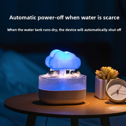 Cloud Aroma Diffuser with Colorful LED Lights – 200 ml