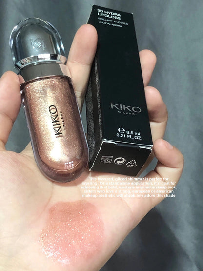 KIKO 3D Mirror Lip Gloss – Italian High-Shine Lip Glaze