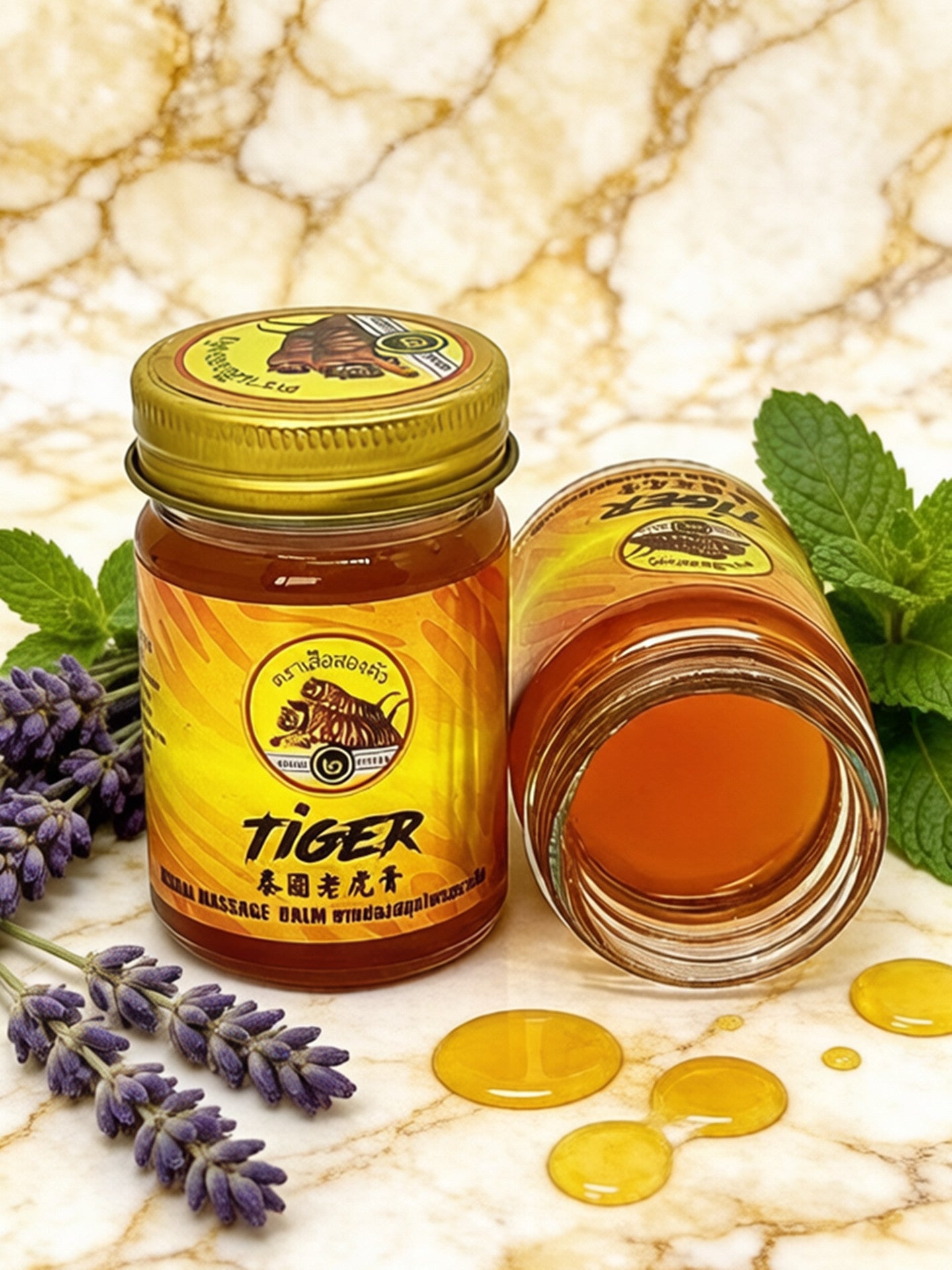 Pain relief Tiger Balm ointment for muscle comfort
