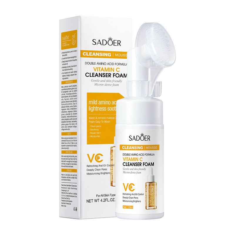Sadoer Chlorophyll Amino Acid Cleansing Mousse – Gentle Foaming Face Wash for Combination Skin (Multiple Variants), view 6