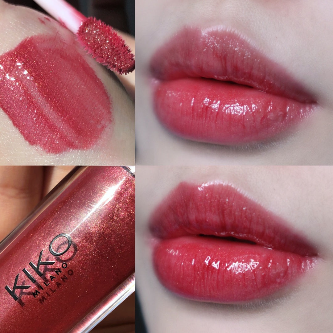 KIKO 3D Mirror Lip Gloss – Italian High-Shine Lip Glaze