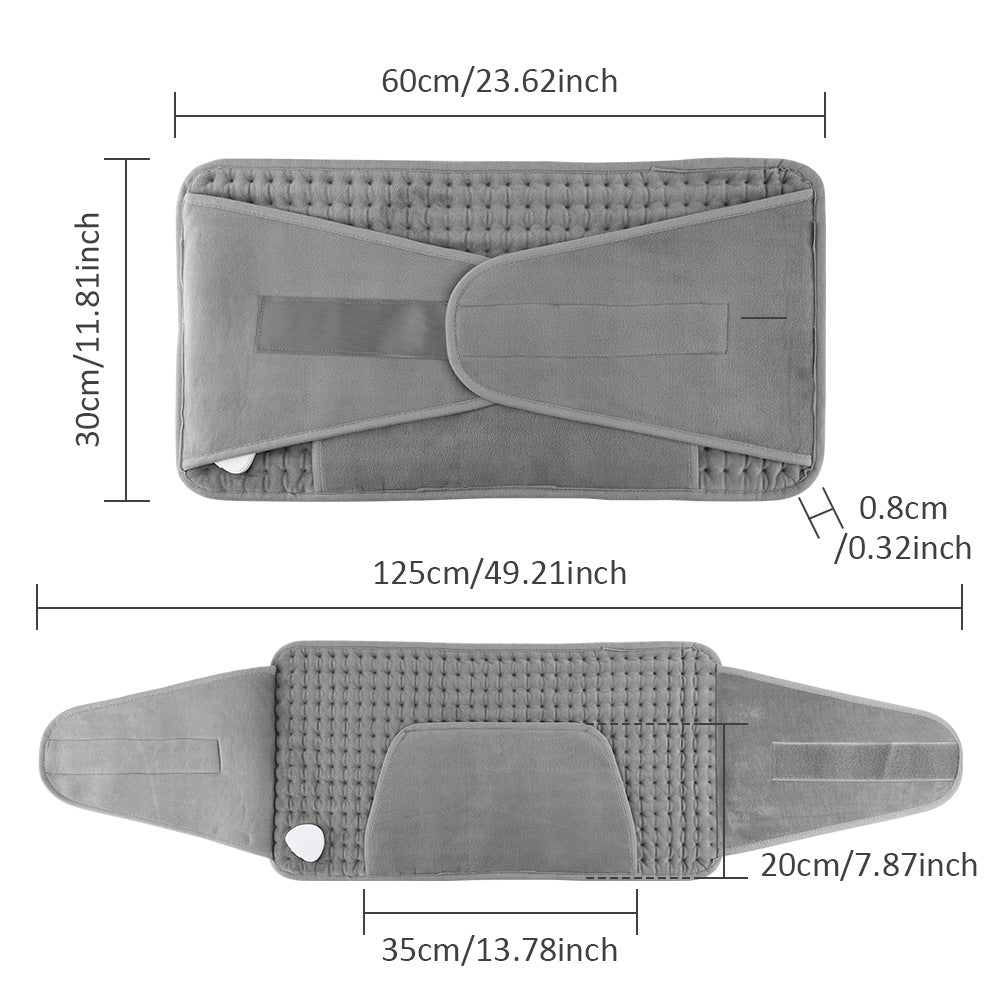 Multi-Function Electric Heating Pad & Waist Belt – 10 Heat Levels
