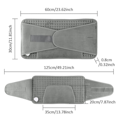 Multi-Function Electric Heating Pad & Waist Belt – 10 Heat Levels