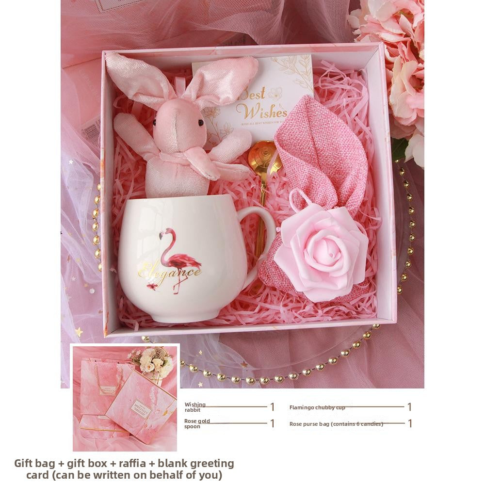 New Year Celebration Mug Gift Set – Elegant Ceramic Souvenir Mug