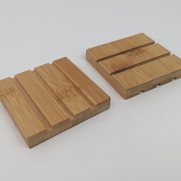 Bamboo Soap Dish – Hollow Drainage Holder for Longer-Lasting Bars