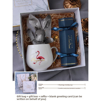 New Year Celebration Mug Gift Set – Elegant Ceramic Souvenir Mug